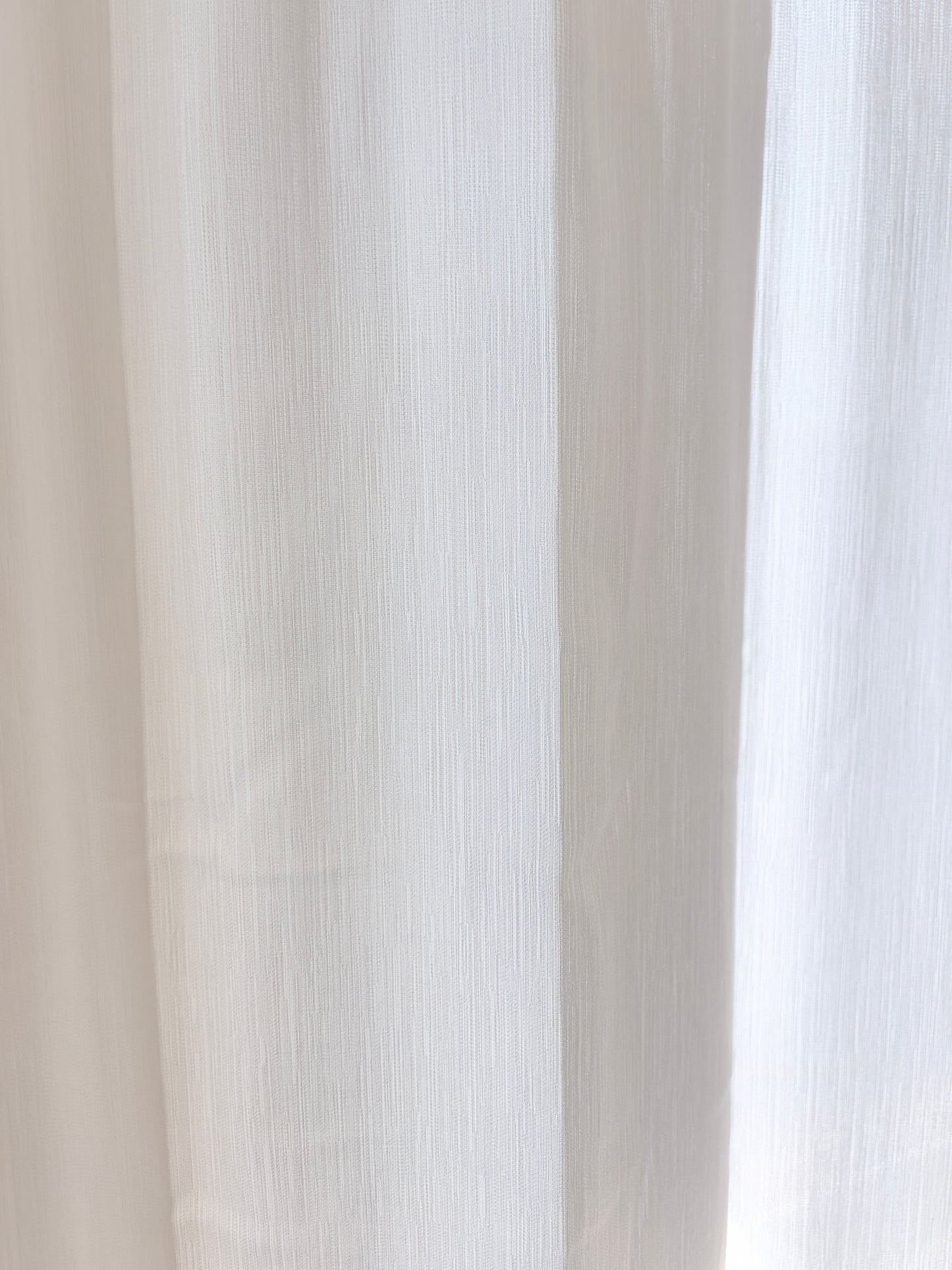 Gabrielle White Sheer Curtains - Fluid Drapery for Ethereal Interiors