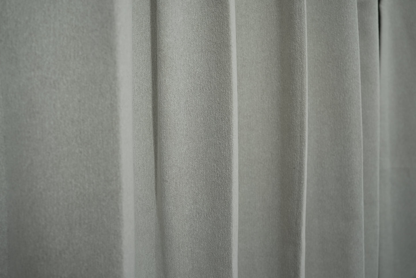 Light Gray Solid Blackout Curtains - 100% Room Darkening Modern Drapes