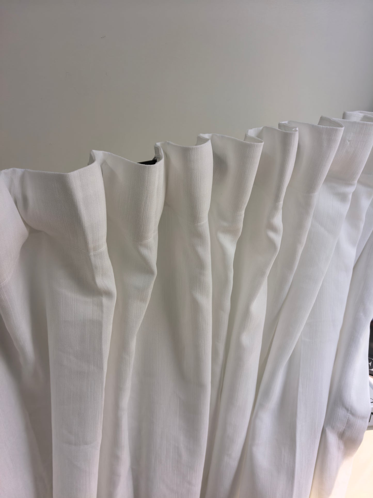 Gabrielle White Sheer Curtains - Fluid Drapery for Ethereal Interiors