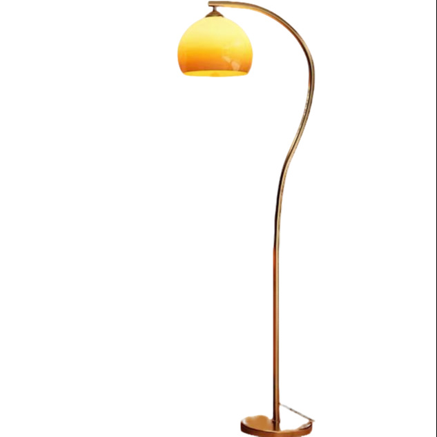 Wabi-Sabi Floor Lamp - Vintage Mushroom Lighting with French Mid-Century &amp; American Industrial Style"